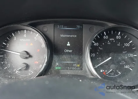 2017 Nissan Rogue Sv из США, поврежденный, VIN 5N1AT2MV4HC806975